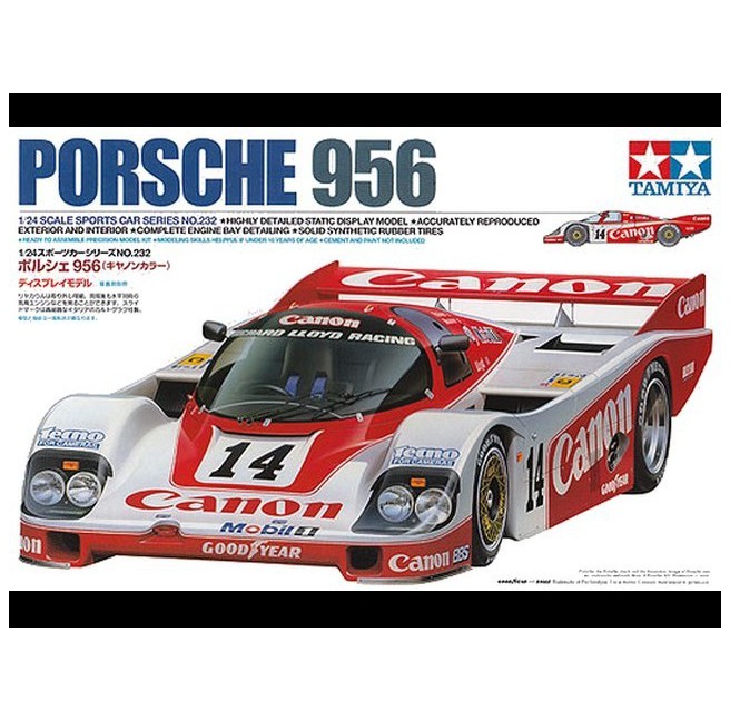 1/24 Porsche 956 Tamiya 24232