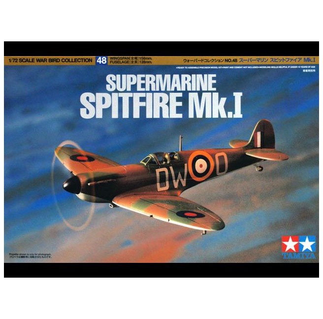 1/72 Supermarine Spitfire Mk.1 Tamiya 60748