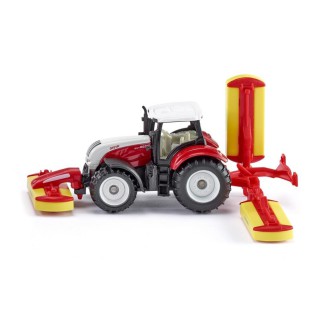 Siku 1672 Traktor Steyr z kosiarką