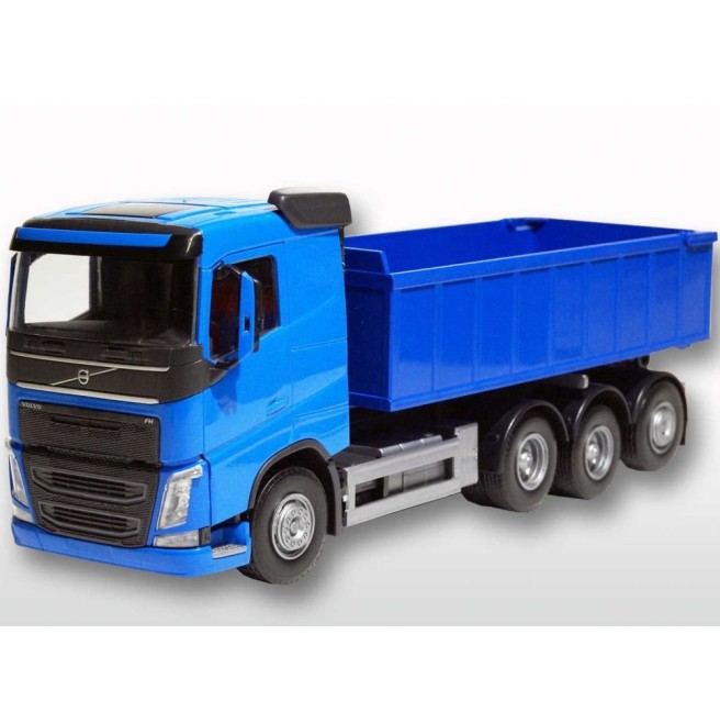 Emek 20755 Volvo FH Blue Hooklift Truck with Low Blue Container