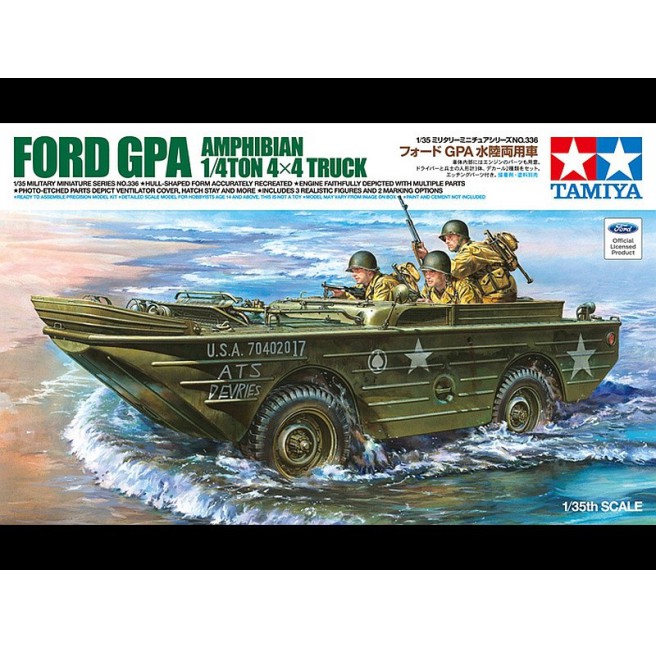  1/35 US Ford GPA Amphibian 1/4ton 4x4 Truck - foto 1