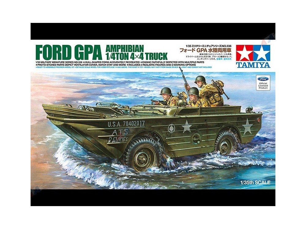 Maquette Tamiya 35336 Ford GPA Amphibian ¼ ton 4x4 Truck 1/35