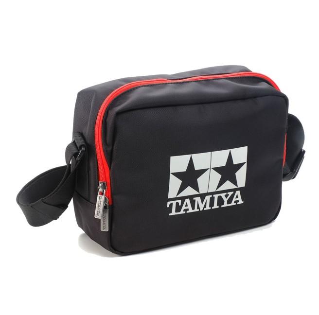 Saszetka czarno-czerwona z logo Tamiya 67405
