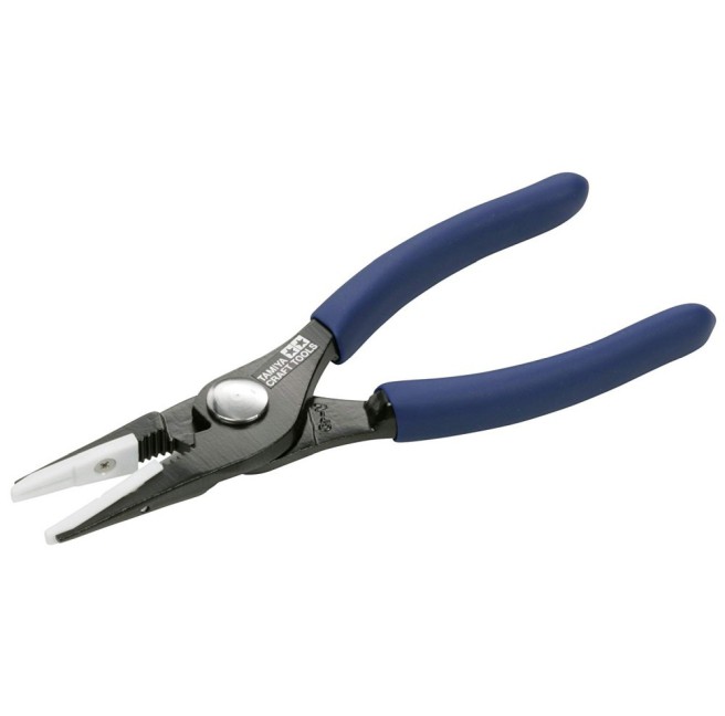 Non-Scratch Long Nose Pliers with Plastic Inserts