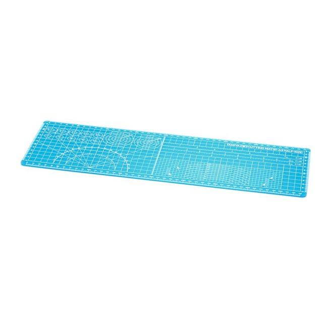 Blue Cutting Mat with Template - A3 Half Size