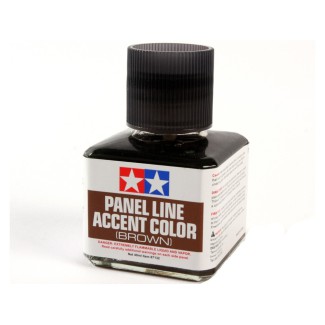 Tamiya 87132 Panel Line Accent Color Brown 40ml - foto 1