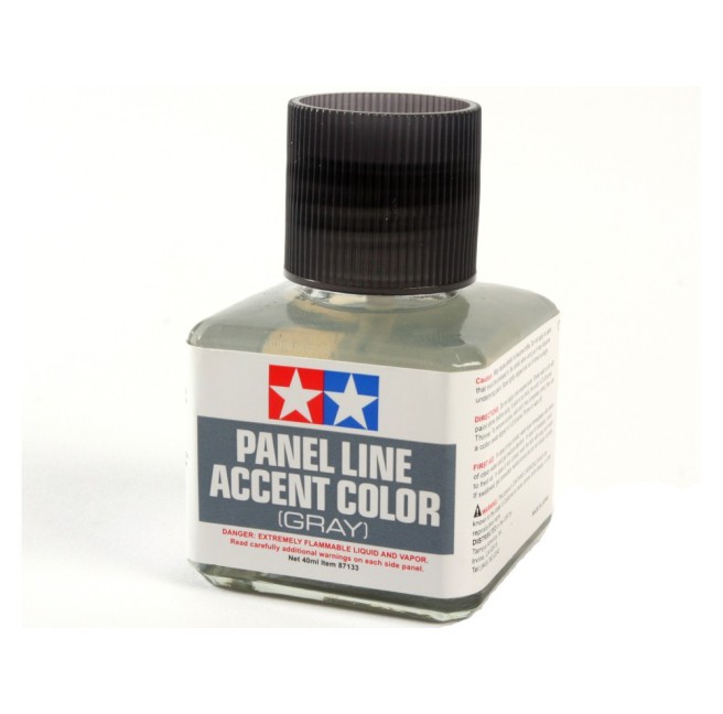 Tamiya 87133 Panel Line Accent Color Gray 40ml - foto 1