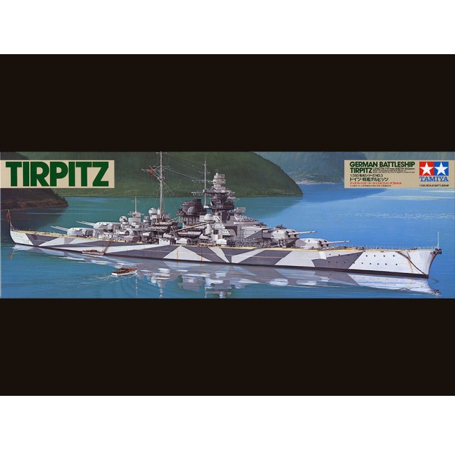 Tamiya 78015 1/350 German Battleship Tirpitz - foto 1