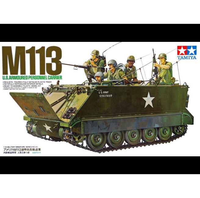 Tamiya 35040 1/35 US M113 Armoured Personnel Carrier - foto 1