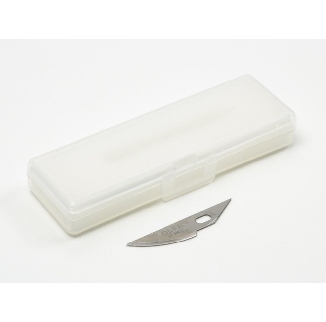 Modelbau-Messer Pro mit gebogenen Klingen - Ersatzklingen-Set