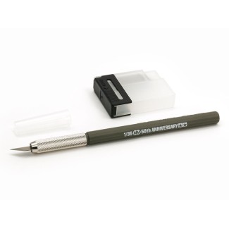 Modellbau-Messer Olivgrün +...