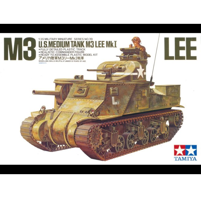 1/35 US Medium Tank M3 Lee Mk.I Tamiya 35039
