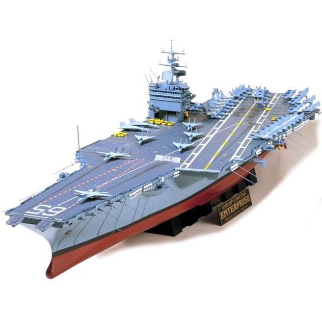 Tamiya 78007 1/350 Enterprise US Aircraft Carrier - foto 2