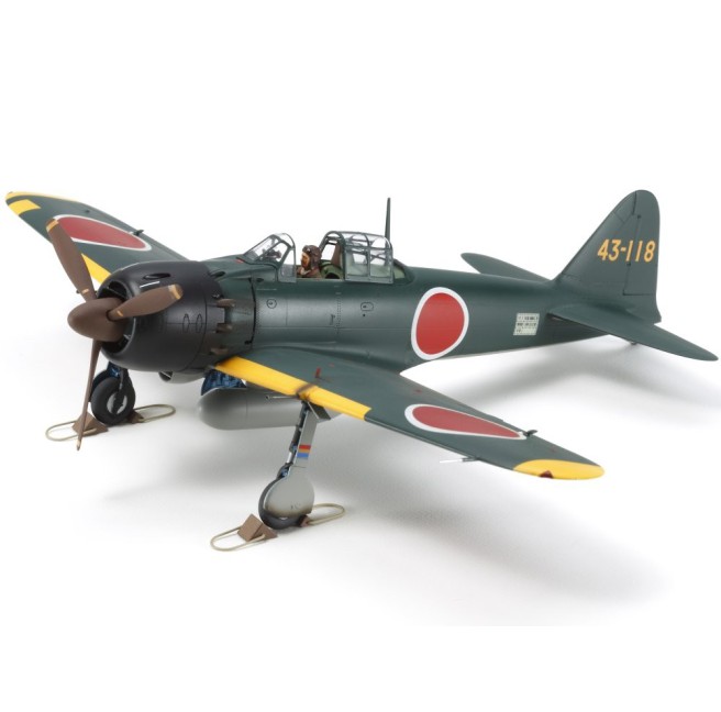 1/48 Mitsubishi A6M5 Zero Fighter 343rd Fighter Group Guam 06.1944 Finished Tamiya 21148