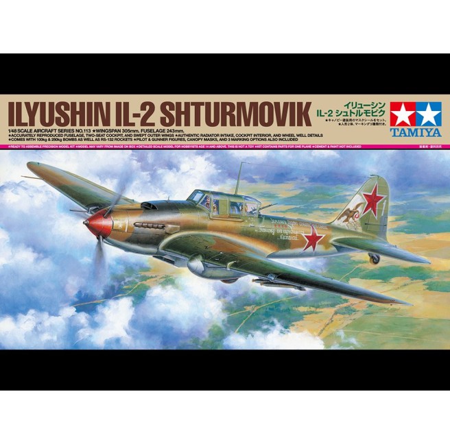 1/48 Ilyushin IL-2 Shturmovik Tamiya 61113