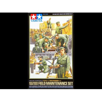 1/48 WWII German Tank Crew Field Maintenance Tamiya 32547