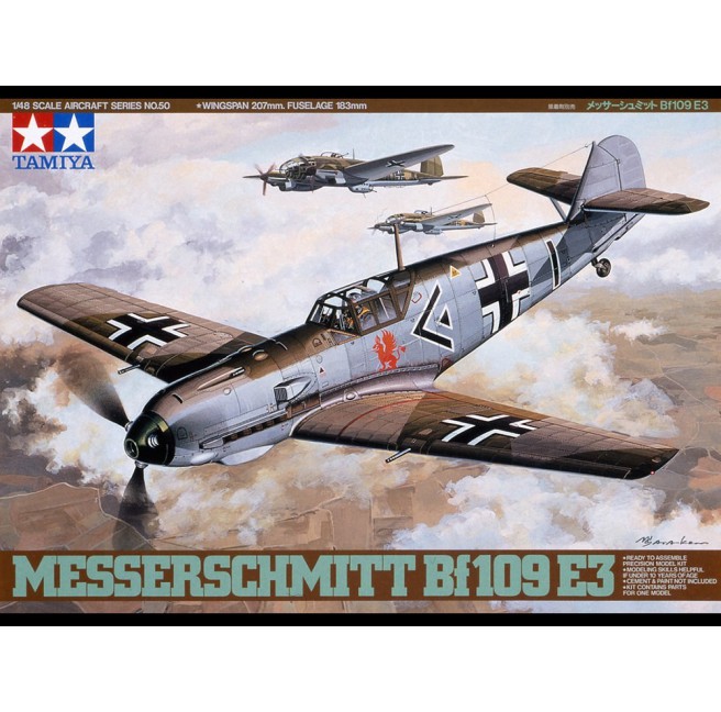 1/48 Messerschmitt Bf109 E3 Tamiya 61050