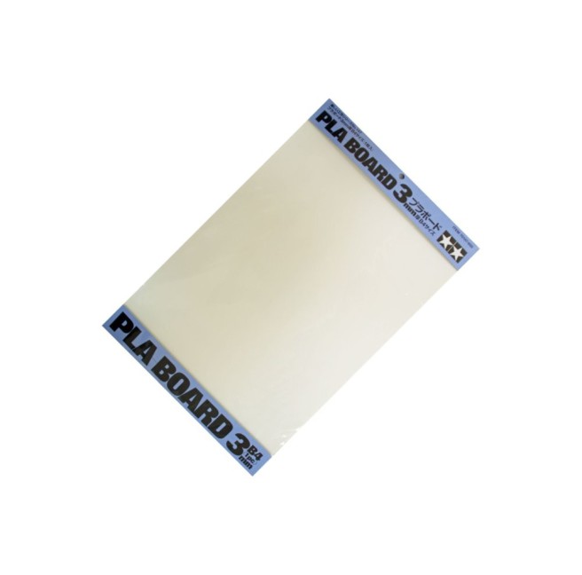 Polystyrolplatte 3mm B4 weiß Tamiya 70147