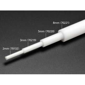 Rurka polistyrenowa 3mm biała Tamiya 70219