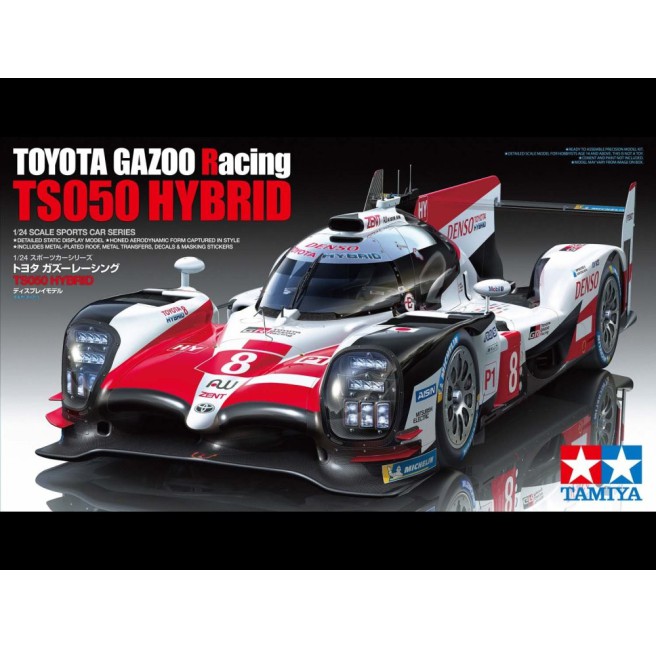 Toyota Gazoo TS050 Hybrid Model Kit 1/24 Scale by Tamiya