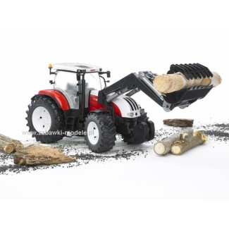 Bruder 03091 Traktor Steyr CVT 6230 z ładowaczem