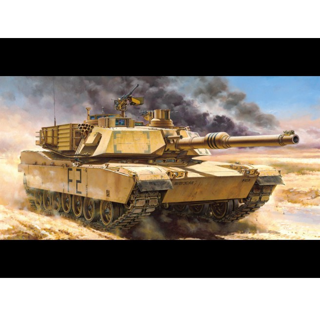 Ferngesteuerter Panzer M1A2 Abrams Finished - Vollausstattung Tamiya 23804