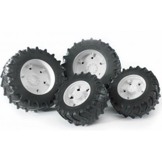 Bruder 03311 Koła bliźniacze 03000 - białe