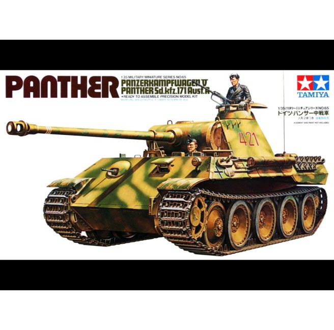 1/35 German Panther Med Tank Tamiya 35065