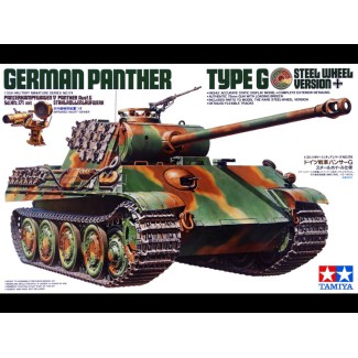 Tamiya 35174 1/35 Panther Type G Steel Wheel - foto 1 Tamiya 35174 1/35 Panther Type G Steel Wheel - foto 1
