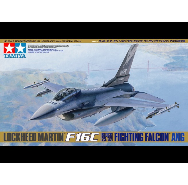 1/48 Lockheed Martin F-16C Block 25/32 Tamiya 61101