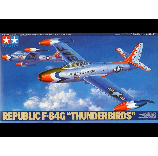 1/48 Republic F-84G Thunderbirds Tamiya 61077
