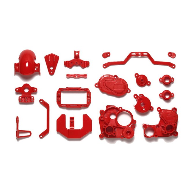 Tamiya 54916 Red Gearbox Cover for T3-01 RC Trike