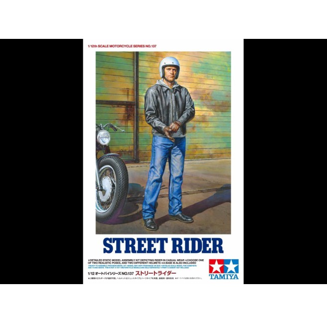 1/12 Street Rider Model Kit by Tamiya