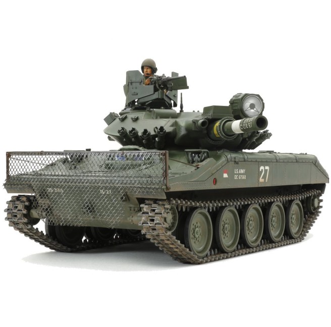 1/16 USAirborne Tank M551 Sheridan Display Model Kit by Tamiya