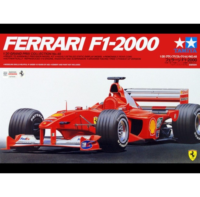 Tamiya 20048 1/20 Ferrari F1-2000 - foto 1