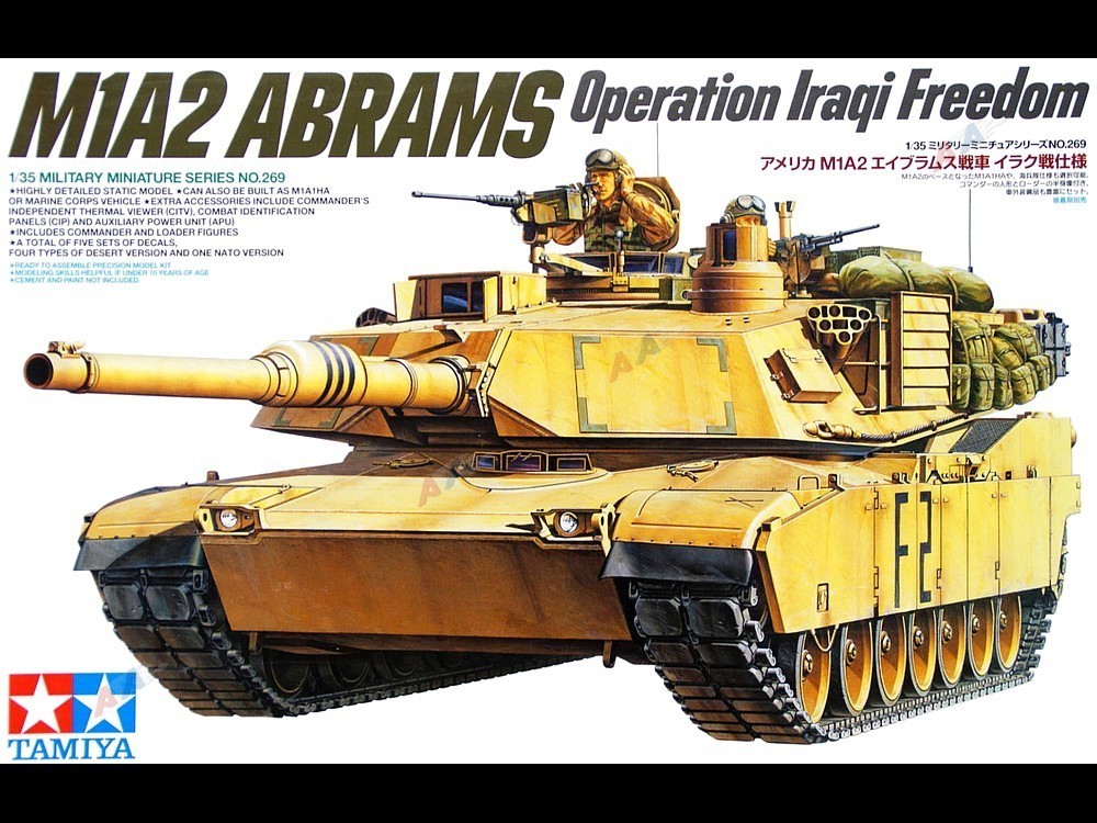 1/35 M1A2 Abrams OIF Tamiya 35269 model do sklejania