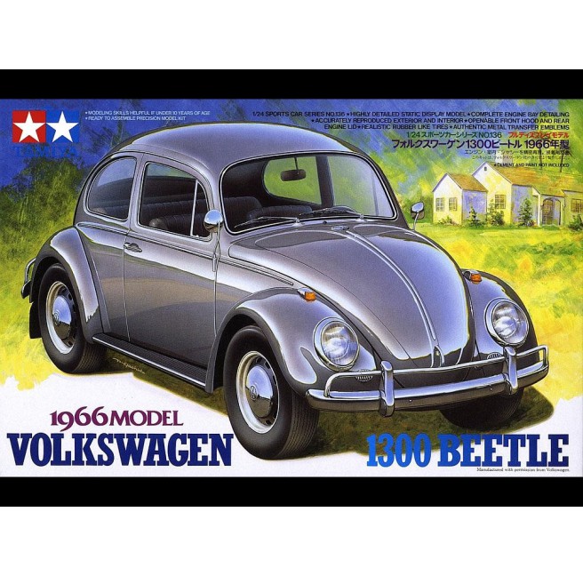 Tamiya 24136 1/24 Volkswagen 1300 Beetle 1966 - foto 1