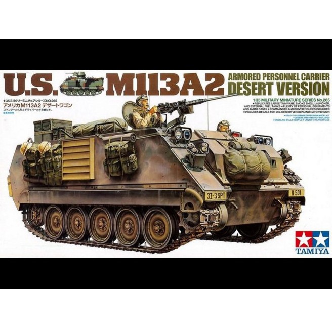 Tamiya 35265 1/35 US M113A2 Armored Personnel Carrier Desert Version - foto 1