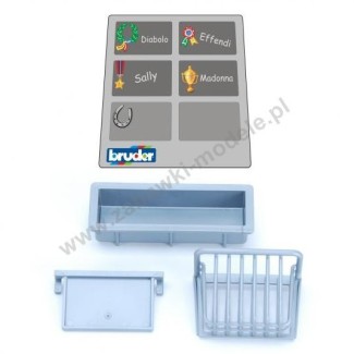 Bruder 42102 Srebrne elementy