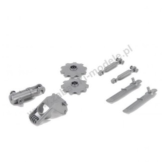 Bruder 42109 Srebrne elementy
