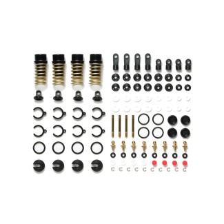 Amortyzatory TRF wzmocnione czarne Tamiya 47342