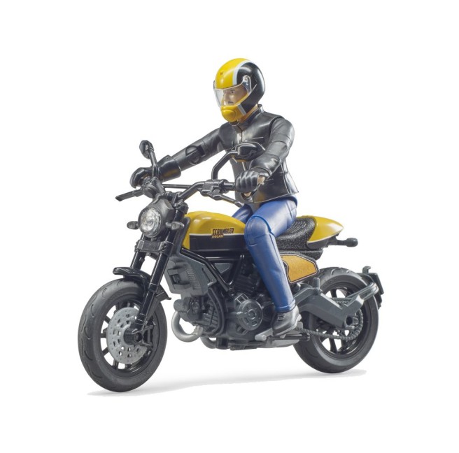 Bruder 63053 BWorld Ducati Scrambler Full Throttle z figurką