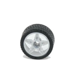 Silver Roadster Wheel for Bruder 02504, 03480, 03750, 62110