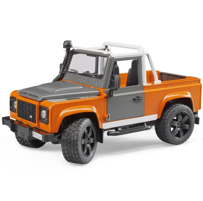 Bruder 02591 Land Rover Defender Pick-Up czerwony