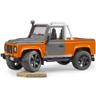 Bruder 02591 Land Rover Defender Pick-Up czerwony - foto 3