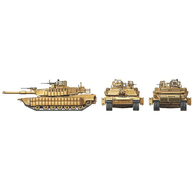 Tamiya 35326 1/35 US Main Battle Tank M1A2 Sep Abrams Tusk II - foto 12 Tamiya 35326 1/35 US Main Battle Tank M1A2 Sep Abrams Tusk II - foto 12