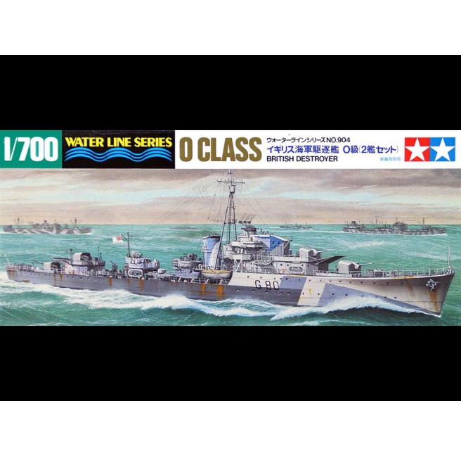 Tamiya 31904 1/700 British Destroyer O Class - foto 1