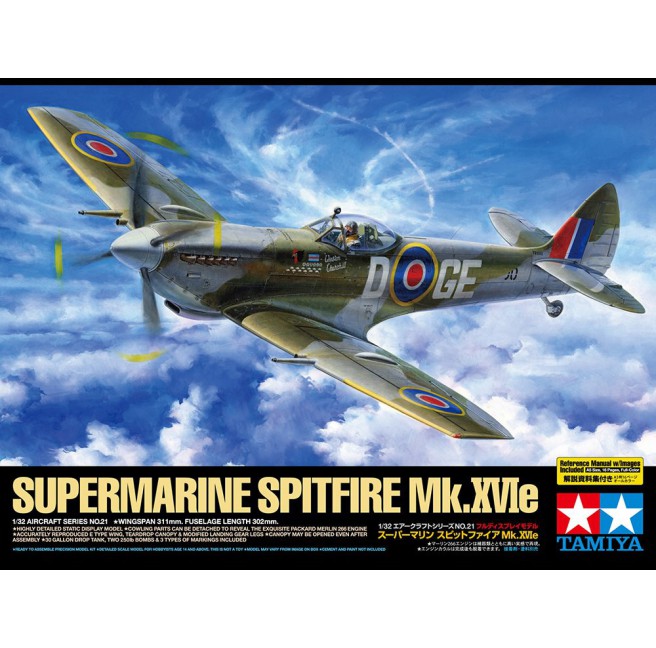 1/32 Supermarine Spitfire Mk.XVIe Tamiya 60321