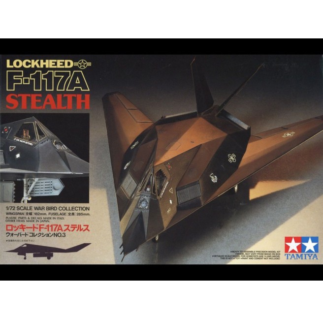 1/72 Lockheed F-117A Stealth Tamiya 60703