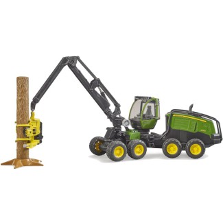 Bruder 02135 | Zabawka Harwester John Deere 1270G z pniem - foto 2 Bruder 02135 | Zabawka Harwester John Deere 1270G z pniem - foto 2